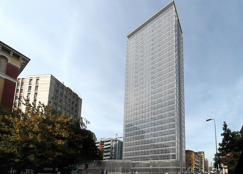 alt="Nuove architetture a Milano - Torre Galfa"