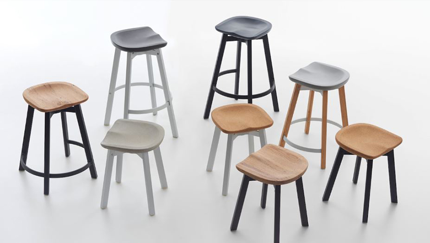 alt="Riuso e riciclo - Eco-sostenibile - Office design - Sgabello - Nendo"