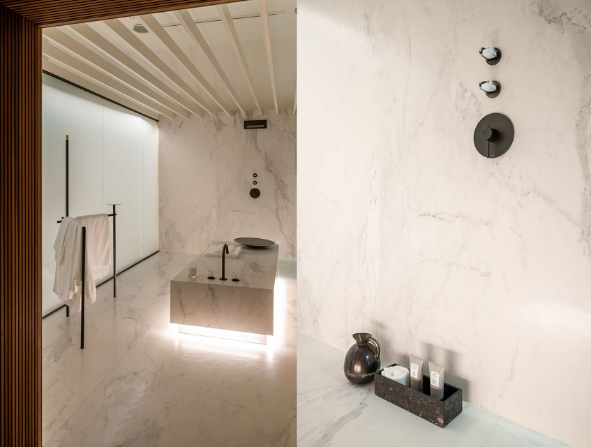 alt="Benessere e ospitalità - Matteo Thun - Elle Decor - Palazzo Morando Milano - Effe - Hammam"