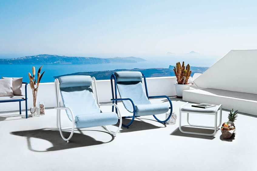 alt: "materialiedesign-arredo-accessori-design-outdoor-lettino-Locus-Solus-Armchair-gae-aulenti-exteta"