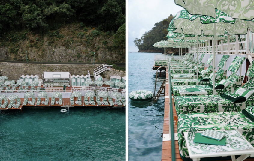 alt: "materialiedesign-spiaggia-firmata-dolce&Gabbana-portofino-paraggi-ristorante-vesta"