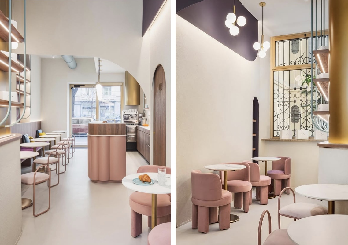alt: "materialiedesign_milano_design_week_dove_fare_pausa_pranzo_caffè_NAEVE_studiocarta_mauro_carta_pasticceria_brera"